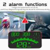 wiiyii Heads up Display for Cars Speedometer for Car, HUD Digital Speedometer for Car with Speed Alarm, Fatigue Driving Reminder, Upgraded 5.5" large-screen, Heads up Display Suitable for All Vehicles view 3