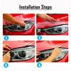 LIRU Headlight Lamp Cover Carbon Fiber 2Pcs Headlight Eyelid Cover for BMW 3 Series F30 2013-2018 view 3