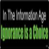 Gear Tatz -in The Information Age, Ignorance is a Choice - Political Bumper Sticker - 3 x 10 inches - Professionally Made in The USA - (Magnetic,X1) view 1