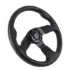 YEHICY 13.7" Golf Cart Steering Wheel for EZGO RXV TXT, Club Car DS, Club Car Precedent and Yamaha Universal Black EZGO Steering Wheel view 1