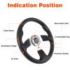 13.7" Silver Spokes Golf Cart Steering Wheel for Golf Cart Club Car DS and Precedent Yamaha RXV TXT EZGO Steering Wheel view 4
