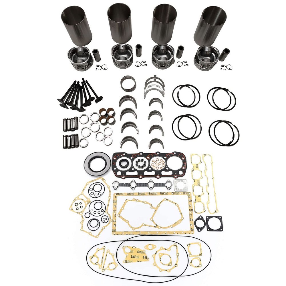 Qyljday N844 Engine Overhaul Rebuild Kit STD fits New Holland L160 LS160 Skid Steer Loader