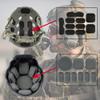 AOUTACC Universal Airsoft Helmet Pads, Helmet Replacement Foam Padding Kits Set Accessories Mats for Fast-Style/Mich/ACH/PASGT Helmet (Grey-2 Sets) view 3