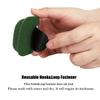 AOUTACC Universal Airsoft Helmet Pads, Helmet Replacement Foam Padding Kits Set Accessories Mats for Fast-Style/Mich/ACH/PASGT Helmet (Green-4 Sets) view 3