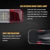 Bestview LED Door Panel Courtesy Light - Interior courtesy door light Compatible with 1995-2006 Tahoe Yukon | 1997-2006 Chevy Silverado GMC Sierra 1500 2500 3500 | Avalanche Suburban Escalade, 2 Pack view 4