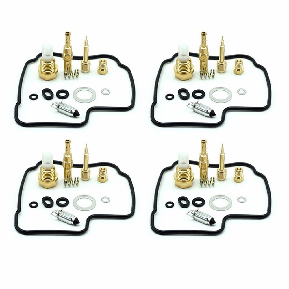 ZTBH Carburetor Kit for CB1 CB400F 1989-1991 Kei~hin CV32 Carburetor Repair Kit Rebuild Set CB 400 F CB400 CB-1 Carb Jets Screws Gasket Parts Carberature (Color : 4 Kits)