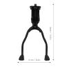 VGEBY Foot Support, Bike Kickstand Adjustable Foldable Anti Slip Mountain Triangle Double Leg Kickstand Support Double Kickstand view 2