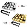 JINYISI 20pcs 17mm/19mm/21mm Nut Caps Car Wheel Auto Hub Screw Cover,for Citroen C4 Grand Xsara Picasso C5 Elysee C Quartre C3 XR Berlingo Cactus view 3