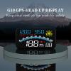 wiiyii Digital GPS Speedometer, HUD Head Up Display for Car, Upgraded 5.5" large-screen, Suitable for All Vehicles view 2