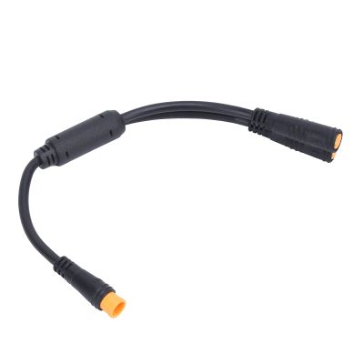 Y Splitter 1T2 Cable Wiring Harness, 3 Pin Connector 1T2 Extension Cable Portable Waterproof Cable Controller for BBS02 BBSHD BBS01