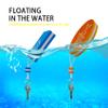 Riverruns Floating Key Ring Glow in Dark Lightweight Water Buoyant Key chain, Boat Kayak Key Chains for Water Sports (Orange & Blue-Large-2packs) view 3