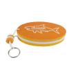 Riverruns Floating Key Ring Glow in Dark Lightweight Water Buoyant Key chain, Boat Kayak Key Chains for Water Sports (Orange-Large-1pack) view 1