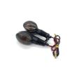 VRWEARE Motorcycle Turn Signal Indicator Light Compatible with KAWASAKI EX250R NINJA 250 250R KLX250S KLX250SF VN650 Vulcan S Front/Rear Blinker Lamp (Smoke shell) view 4