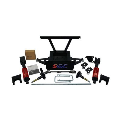 Hardcore Parts SGC 6 Heavy Duty All-Terrain Suspension Lift Kit for Club Car DS (2004-2006) Golf Cart