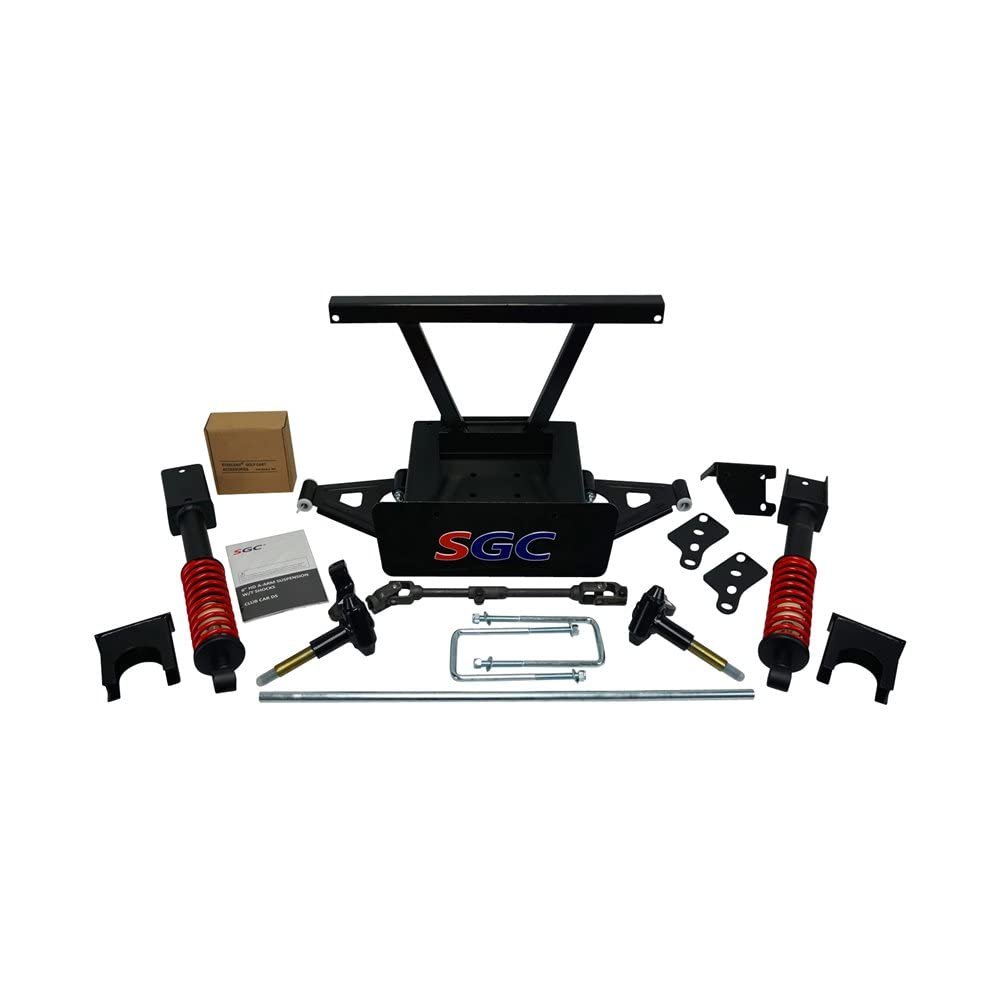 Hardcore Parts SGC 6 Heavy Duty All-Terrain Suspension Lift Kit for Club Car DS (2004-2006) Golf Cart