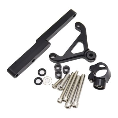 Fits for Honda for Cb1000r for Cb1000r 2008-2013/2014/2015/2016 Motorcycle Adjustable Stabilize Steering Damper Bracket Mount Kit (Color : 12)