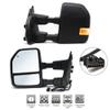 ReYee Pair Towing Mirrors fit for 2008-2016 Ford F250 F350 F450 F550 view 2