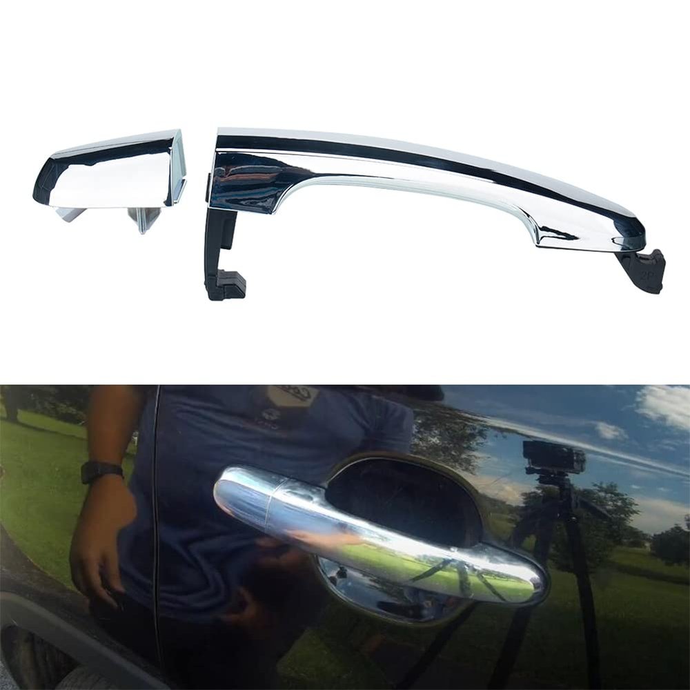 GZYF ABS Front Right Side Exterior Door Handle Trim Cover Protector for KIA for Sorento 2011-2015