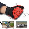 CHCYCLE Dirt Bike Gloves Mountain Bike Motocross Motorcycle Gloves for Men Motorbike ATV Racing Touch Screen Full Finger Glove for Cycling BMX MTB MX Climbing (X-Large, Red) view 4