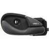 Replacement Interior Door Handle Mechanics Choice for 2000-2007 Ford Focus Front or Rear Right Black Plastic view 1
