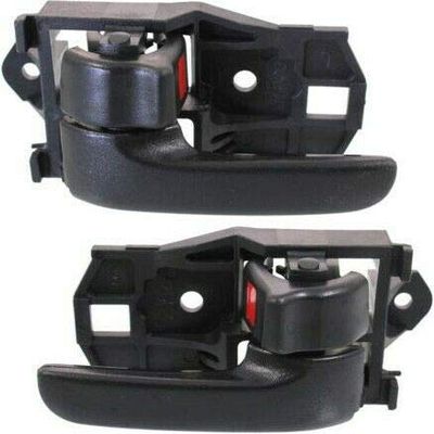 Replacement Interior Door Handle Mechanics Choice for 97-2001 Toyota Camry 98-2003 Sienna Set of 2 Black