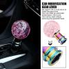 Aramox Manual Shift Knob Crystal Bubble Acrylic with 8/10/12mm view 4