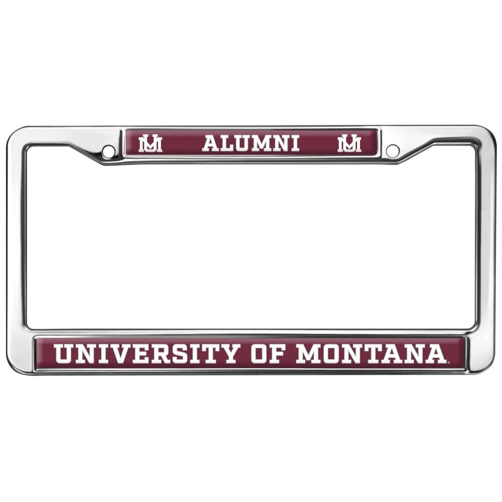 University of Montana Alumni Logo Full Size Standard License Plate Metal