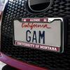 University of Montana Alumni Logo Full Size Standard License Plate Metal view 3