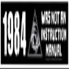 1984 was Not an Instruction Manual Small Laptop Car Bumper Sticker Water Bottle Decal 6.5-by-1.75 Inches (Vinyl Sticker) view 1