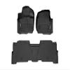 WeatherTech Custom Fit FloorLiners for Ford Expedition Max, Expedition, Expedition - 1st & 2nd Row (441665-1-2), Black view 1