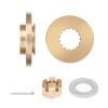 VIF Jason Marine Propeller Installation Hardware Kits fit Yamaha 60-85hp Outboard Motos, Thrust Washer/Spacer/Washer/Nut/Cotter Pin included view 2