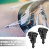 X AUTOHAUX 4pcs Car Front Windshield Wiper Washer Nozzle for Chrysler 200 2011-2014 for Jeep Patriot 2008-2017 68024312AB view 2