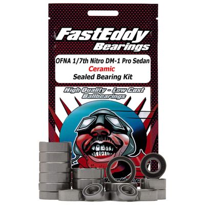 OFNA 1/7th Nitro DM-1 Pro Sedan Ceramic Sealed Bearing Kit