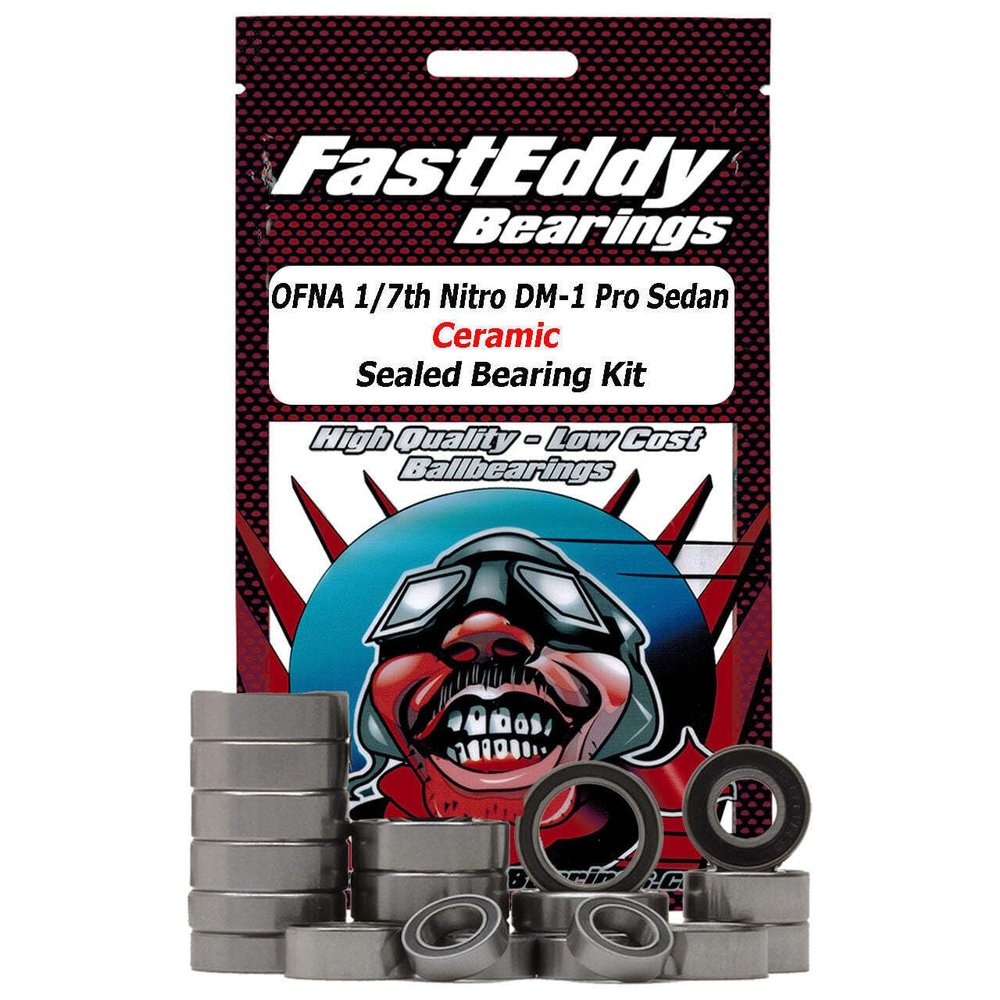 OFNA 1/7th Nitro DM-1 Pro Sedan Ceramic Sealed Bearing Kit