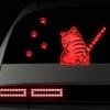 Vesvory Reflective Cat Moving Tail Car Wiper Stickers, Funny Cat Rear Windshield Wiper Decal Highly Reflective Vinyl Car Window Stickers and Decals (Red) view 2