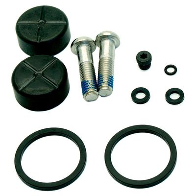 SRAM Rival AXS Disc Brake Caliper Piston Service Kit | Hydraulic Brake Repair Parts for Avid & SRAM Calipers, Includes Pistons, Seals, and Hardware