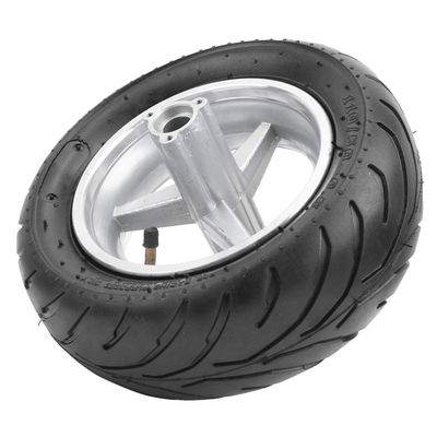 Pocket Bike Tire, Mini Pocket Inner Tube Anti-Skid Wheel Rim Thickened Rubber Rear Wheel Tire Pocket Bike Wheel Tyre Bike Accessories ATV/UTV Spare Parts Fit for Pocket Bike