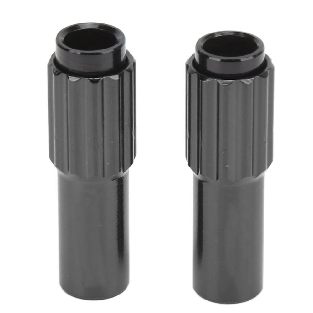 VBESTLIFE Cable Adjusters, Brake Cable Adjuster Screw Aluminum Alloy Cable Adjuster for Road Mountain Bike(Black)