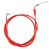 NIBBI Throttle Cable,71" Go Kart Throttle Cable,Universal Motorcycle Throttle Cable for Minibike Yamaha TaoTao Kymco SYM GY6 Scooter 125 150 Moped(RED) view 1