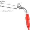 NIBBI Throttle Cable,71" Go Kart Throttle Cable,Universal Motorcycle Throttle Cable for Minibike Yamaha TaoTao Kymco SYM GY6 Scooter 125 150 Moped(RED) view 4