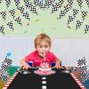 10 Feet Long Racetrack Floor Running Racer Party Decoration Mat Fold Race Tracks Decor Running Mat Drag Car Racer Party Supplies for Road Racing Car Theme Birthday Sport Games, 2 Feet Wide(2 Pcs) view 4