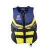 Yamaha Motor Corp. Men's Neoprene Two-Buckle PFD Life Jacket Vest (X-Large, Navy/Yellow/Black) (318 (MAR-22VNE)) view 1