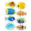 Tropical Coral Reef Fish Set of 8-2" Each Vinyl Stickers - for Car Laptop Water Bottle Phone - Waterproof Decals view 1