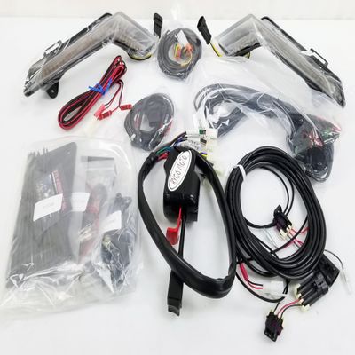With Front White Accent, Amber Can-Am Commander/MaxL8