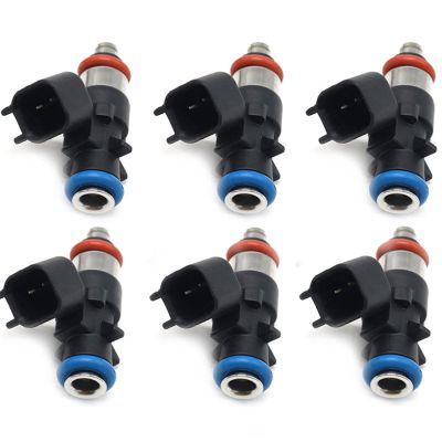 LadyCent 6Pcs Fuel Injectors OEM # 0280158233 0-280-158-233 0 280 158 233, for Chrysler, for Dodge, for Jeep, for Ram