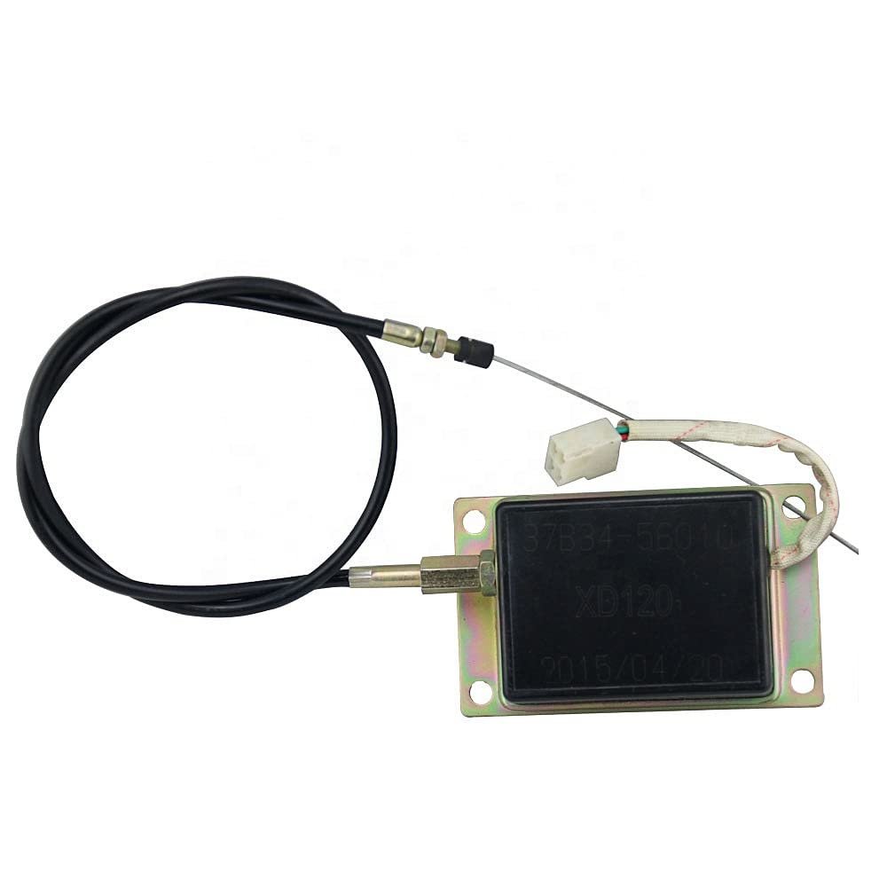 24V Electronic Shutdown Controller Flameout Valve 37B34-56010 for Dongfeng EQ153 Doosan DX300