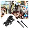 SING F LTD 2PCS M4 Titanium Bolts for Bicycle Disc Brake Pad Threaded Pin Inserts Screw Disc Brake Pad Pin Axle for Threaded Hydraulic Disk Caliper Black view 2