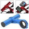 Cuifati Handlebar Bracket Extension Handlebar Extender 14lbs/6kg Load Bearing Bracket for Motorcycle (Blue) view 3