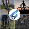 Cuifati Handlebar Bracket Extension Handlebar Extender 14lbs/6kg Load Bearing Bracket for Motorcycle (Blue) view 4