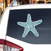 Ocean Starfish Vinyl Decal Sticker Collection for Car Boat Laptop Reflective Glossy Choose Size 032506 (4'' x 3.8" (10.2cm x 9.7cm), Reflective) view 1